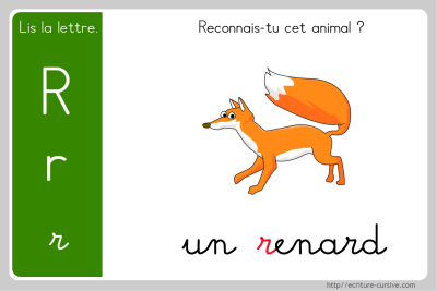 Exemple de ressource pédagogique conçu avec les polices d'écriture Graphécrit Junior et Script École