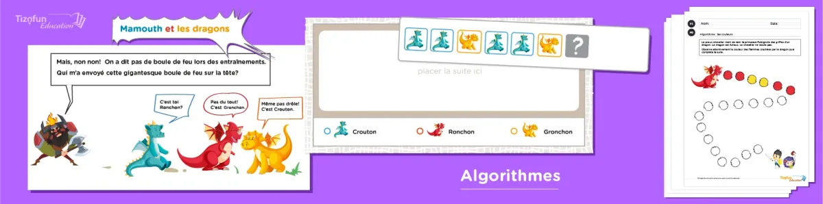 Introduction aux algorithmes Introduction aux algorithmes pour enfants en Moyenne Section : Méthodes et exercices