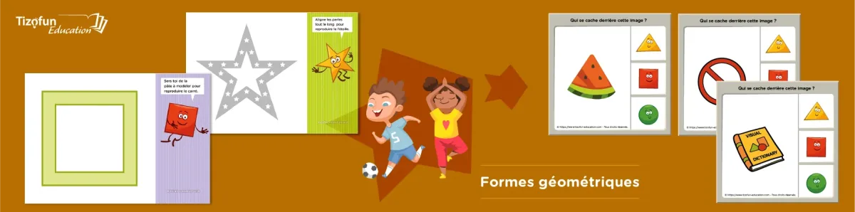 Apprendre les formes géométriques en maternelle PS MS GS Activités pour apprendre et reconnaître les formes géométriques en maternelle PS MS GS